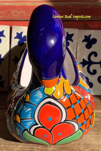 Mexican Talavera Pottery Swan TPS006