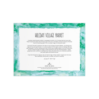 Michael Storrings Holiday Village Market | 1,000 Piece Jigsaw Puzzle