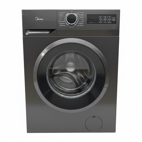 Midea Front Load Washing Machine dark grey