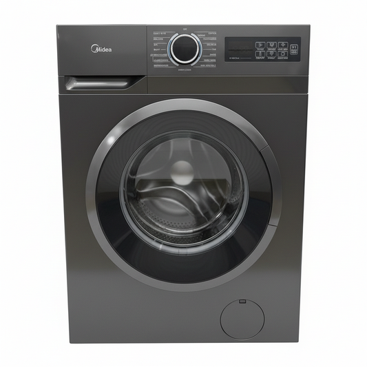 Midea Front Load Washing Machine dark grey
