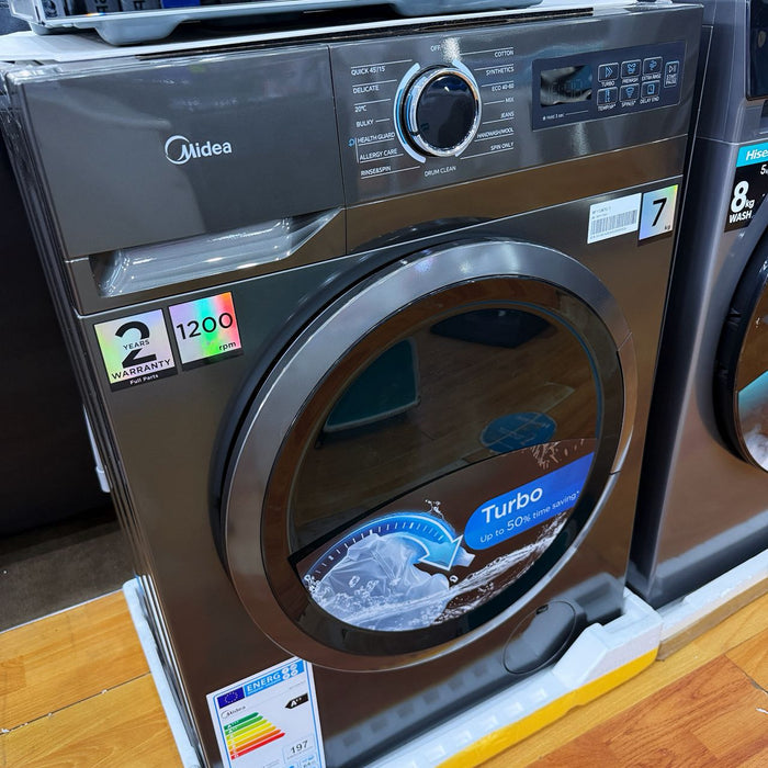 Midea Front Load Washing Machine 6kg 7kg 8kg 19kg-grey
