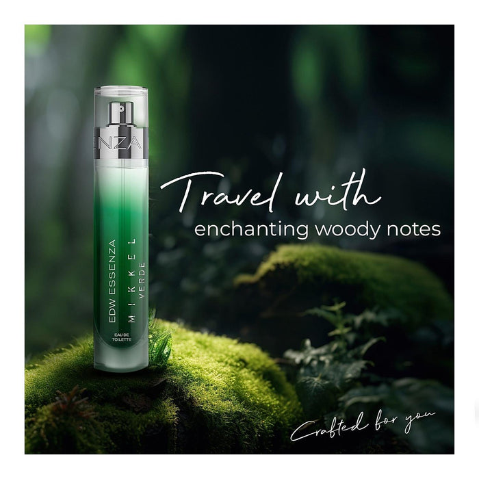 Mikkel Verde Luxury Perfume for Men, Travel Sized, Eau De Toilette, Earthy & Woody, Long-Lasting, 16ml_2