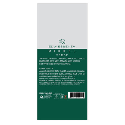 Mikkel Verde Luxury Perfume for Men, Travel Sized, Eau De Toilette, Earthy & Woody, Long-Lasting, 16ml_8