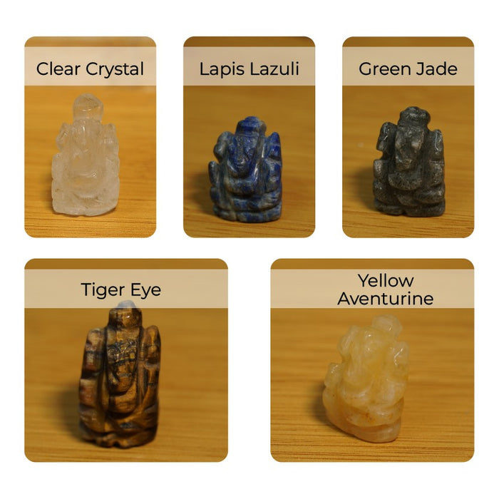 Mini Crystal Ganesh Ji Idols