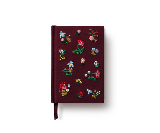 Mini Embroidered Journal-Gracie