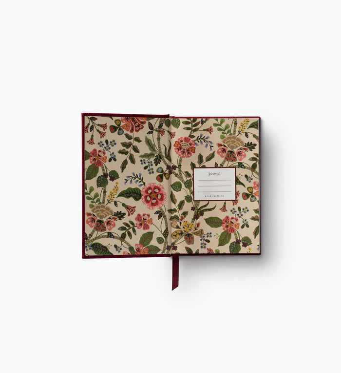 Mini Embroidered Journal-Gracie