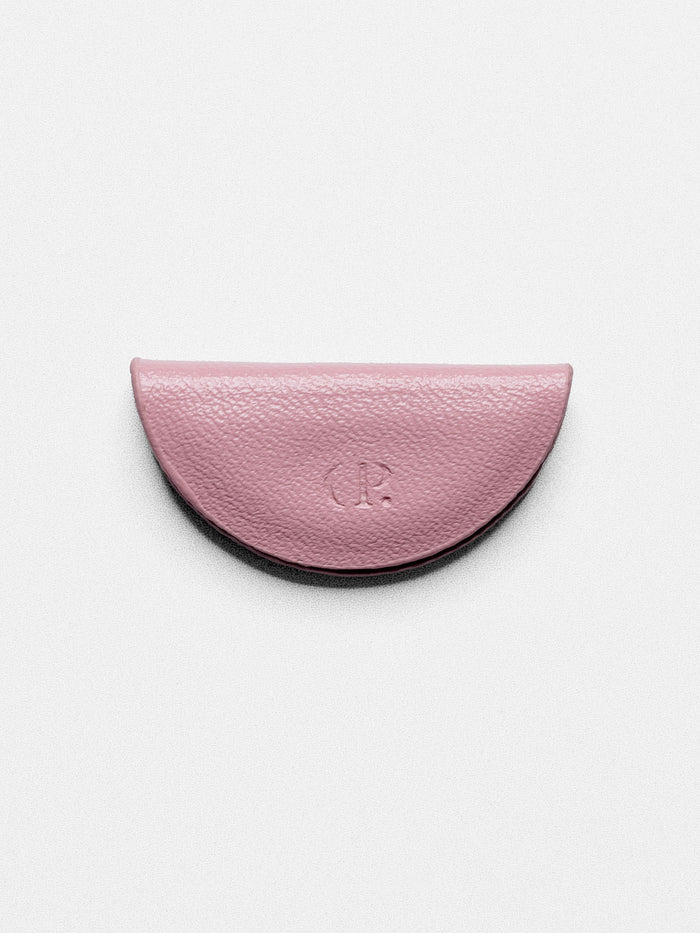 Mini Magnetic Bookmark in Fig Milk; a light pink color.