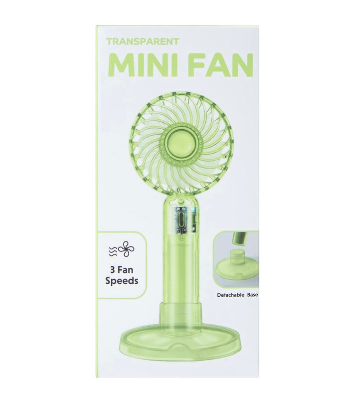 Mini Transparent Fan