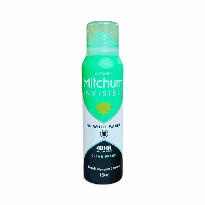 Mitchum Invisible Women Deodorant 120ml bottle