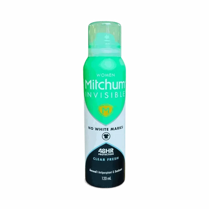 Mitchum Invisible Women Deodorant 120ml bottle