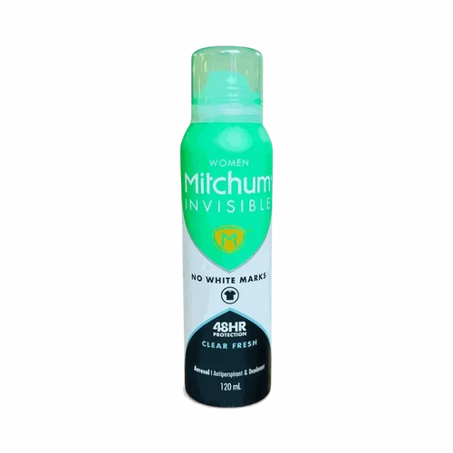 Mitchum Invisible Women Deodorant 120ml bottle