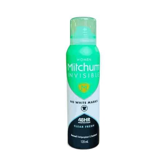 Mitchum Invisible Women Deodorant 120ml bottle