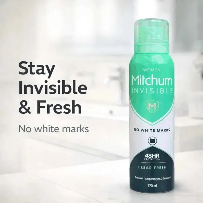 Mitchum Women Invisible Antiperspirant & Deodorant - 120ml Facebook Ad