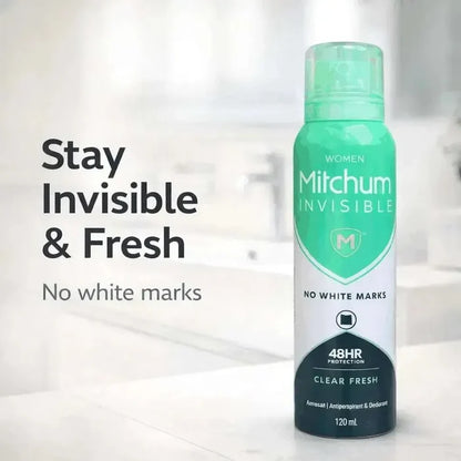 Mitchum Women Invisible Antiperspirant & Deodorant - 120ml Facebook Ad