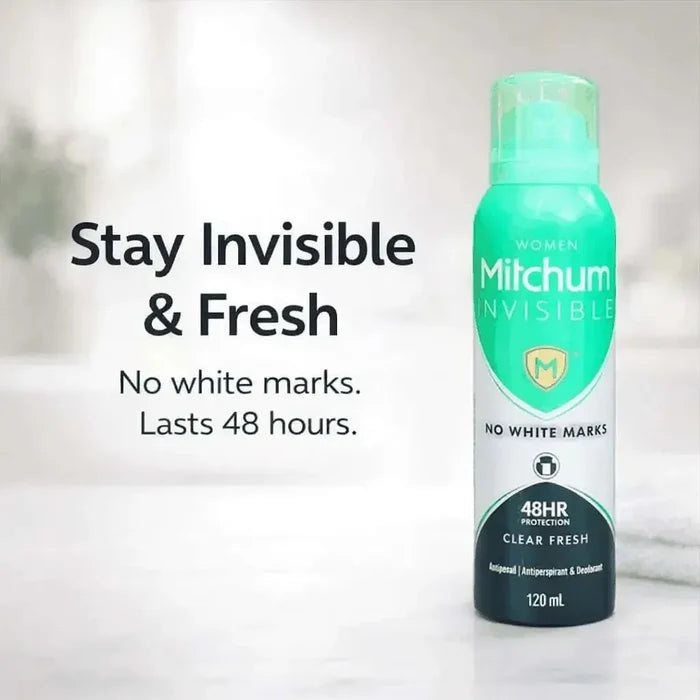 Mitchum Women Invisible Antiperspirant & Deodorant - 120ml Facebook Ad