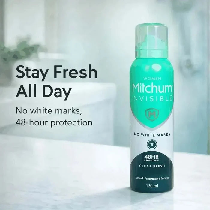 Mitchum Women Invisible Antiperspirant & Deodorant - 120ml Facebook Ad