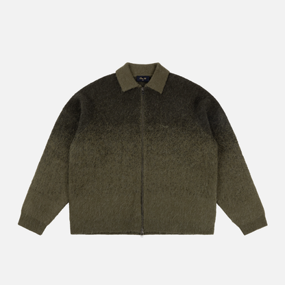 Mohair Double Zip Knit