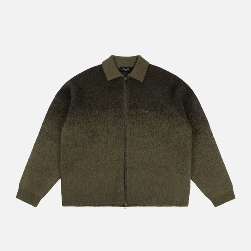 Mohair Double Zip Knit