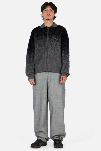 Mohair Double Zip Knit