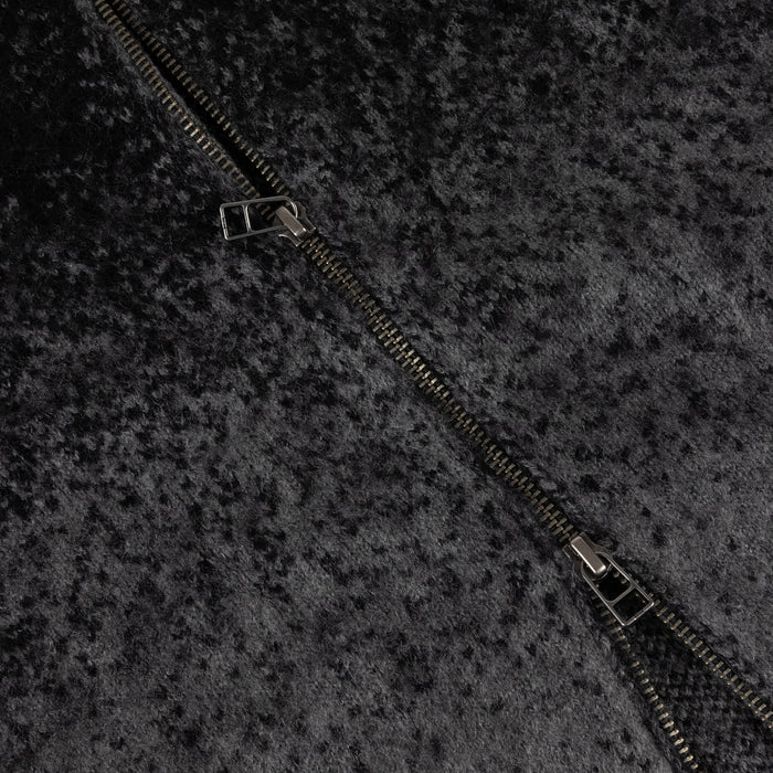 Mohair Double Zip Knit
