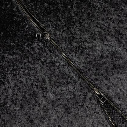 Mohair Double Zip Knit