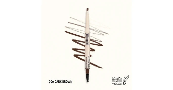 MOIRA Angled Brow Pencil - Dark Brown