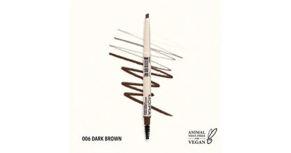 MOIRA Angled Brow Pencil - Dark Brown