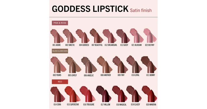 MOIRA Lip Goddess Lipstick - Treasure