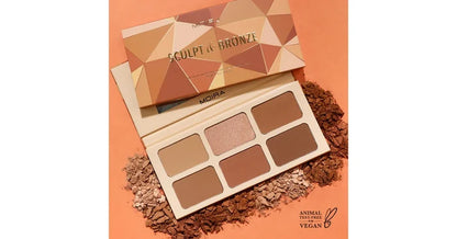 MOIRA Sculpt & Bronze Palette (6pcs)