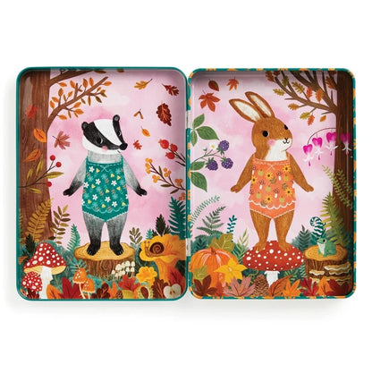 Mudpuppy Magnetic Dress-Up Tin: Folklore Forest