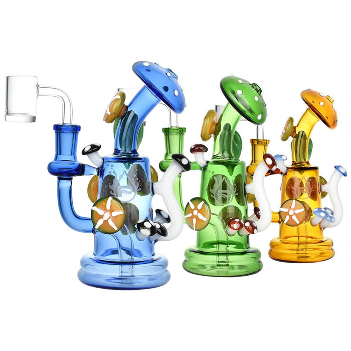 Mushroom Crazy Dab Rig - INHALCO