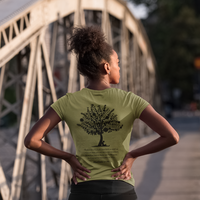 Mustard Seed Ladies Green Shirt