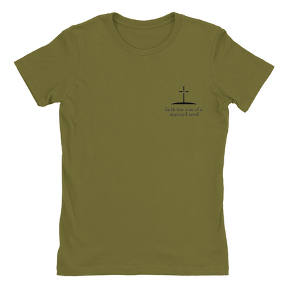 Mustard Seed Ladies Green Shirt