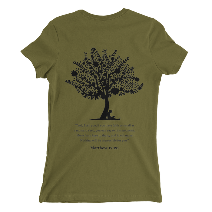 Mustard Seed Ladies Green Shirt