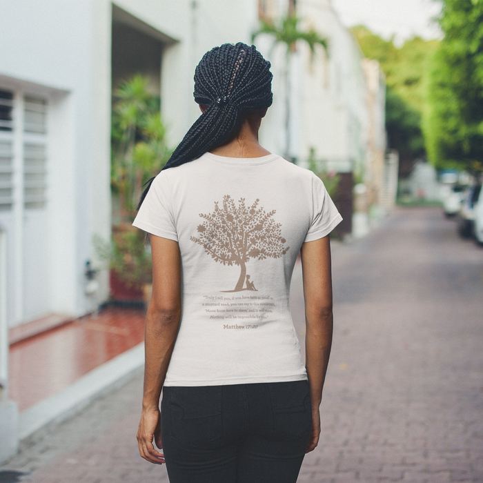 Mustard Seed Ladies Tan Shirt