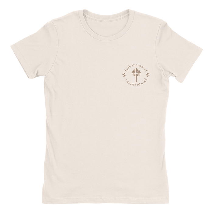 Mustard Seed Ladies Tan Shirt