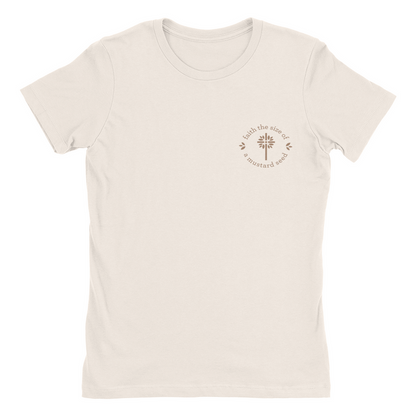 Mustard Seed Ladies Tan Shirt