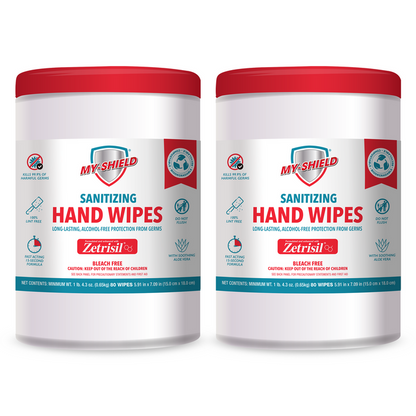 My-Shield® Sanitizing Hand Wipes (80 count)