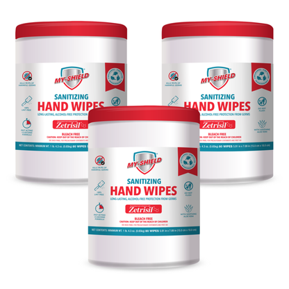 My-Shield® Sanitizing Hand Wipes (80 count)
