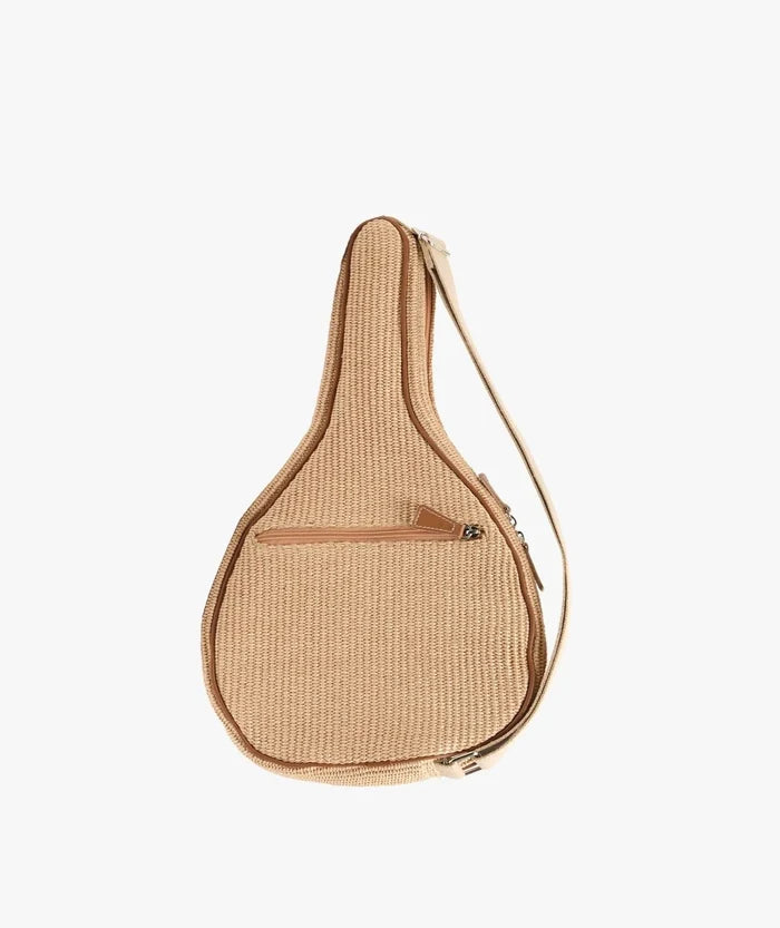 MyStyleBags Tennis Racket Holder My Style Bags Padel Racket Holder Straw Brand