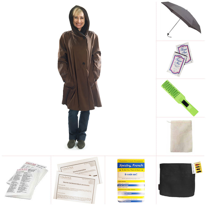 Mycra Pac Short Bronze Raincoat Bundle