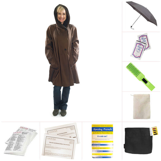 Mycra Pac Short Bronze Raincoat Bundle