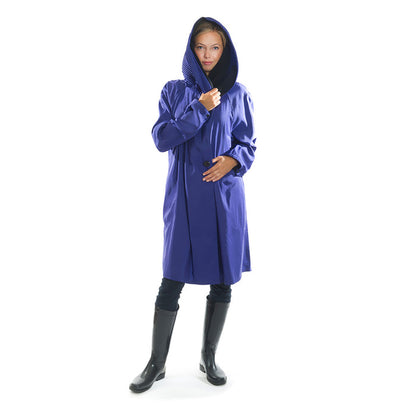 Mycra Pac Short Grape Donatella Fashion Raincoat Travel Set