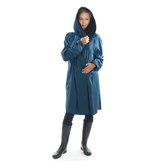 Short Sapphire Mycra Pac Coat