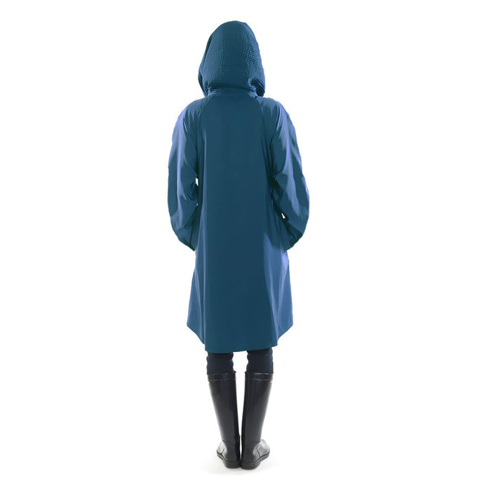 Mycra Pac Short Sapphire Donatella Fashion Raincoat Travel Set