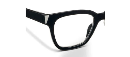 Myth Blue Light Reading Glasses by Peepers: Black