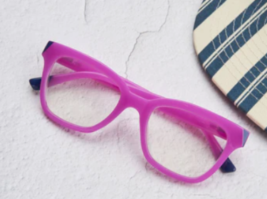 Myth Blue Light Reading Glasses By Peepers: Purple