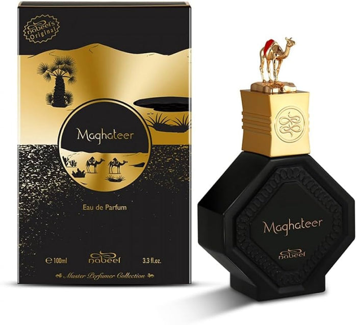 Nabeel | Maghateer | Eau De Parfum | Unisex Oriental Woody Fragrance