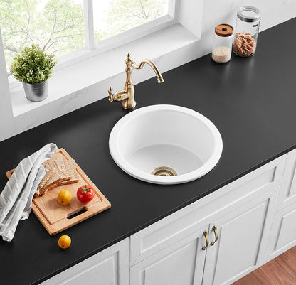 Nadia Cast Clay Culinary round insert/undermound Basin 470*228mm