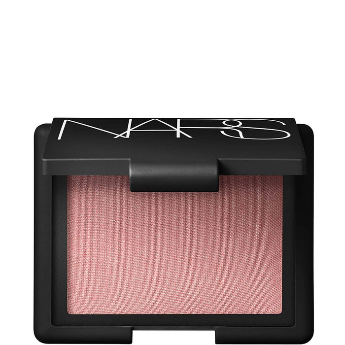 NARS Cosmetics blush in Orgasm shade, 4.8g, featuring peachy-pink color with subtle shimmer, for a natural glow.